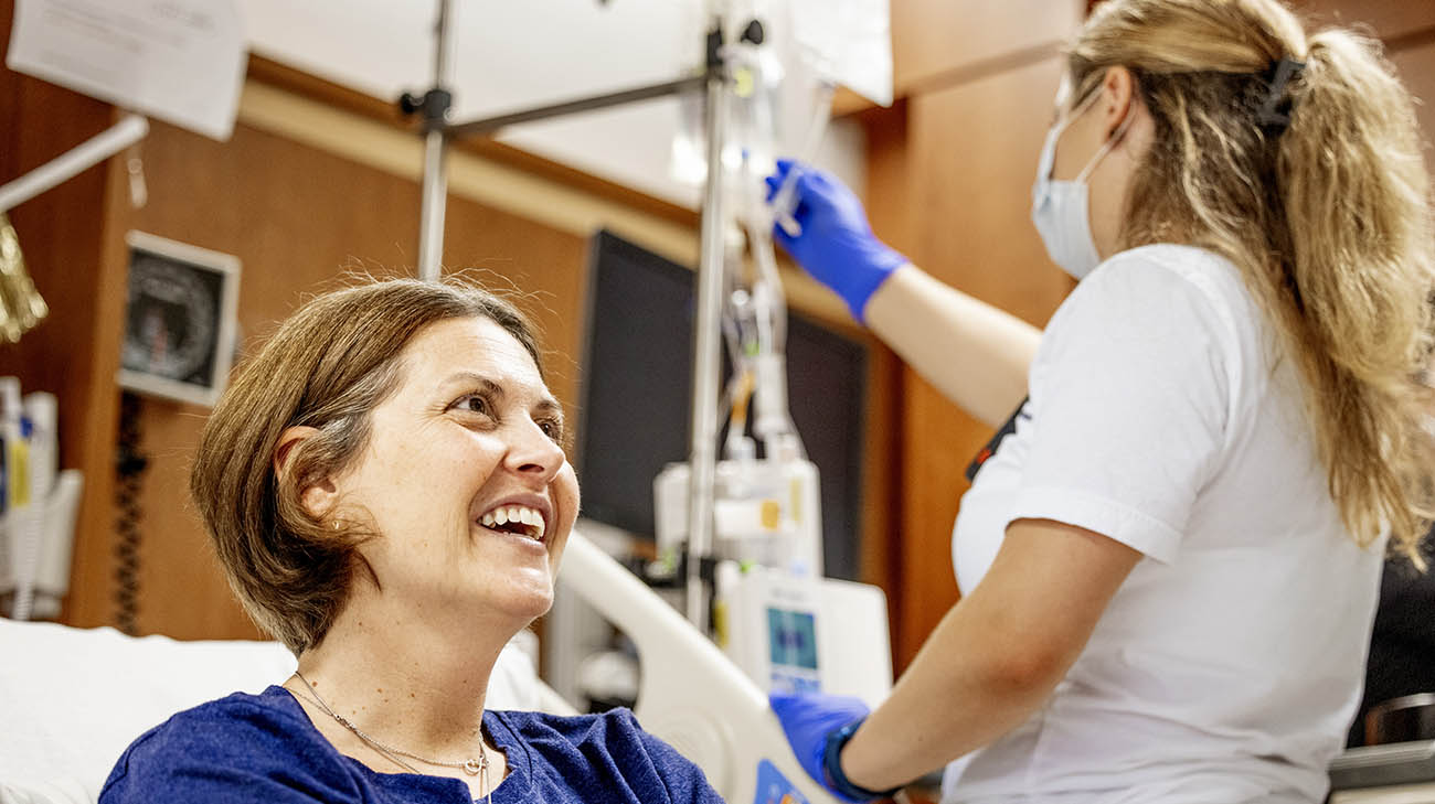 Missy Christy is one of the first people in the U.S. to receive tumor-infiltrating lymphocytes therapy for solid tumor cancer.