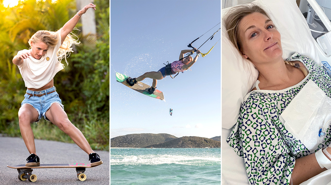 Georgina doing sports and in hospital