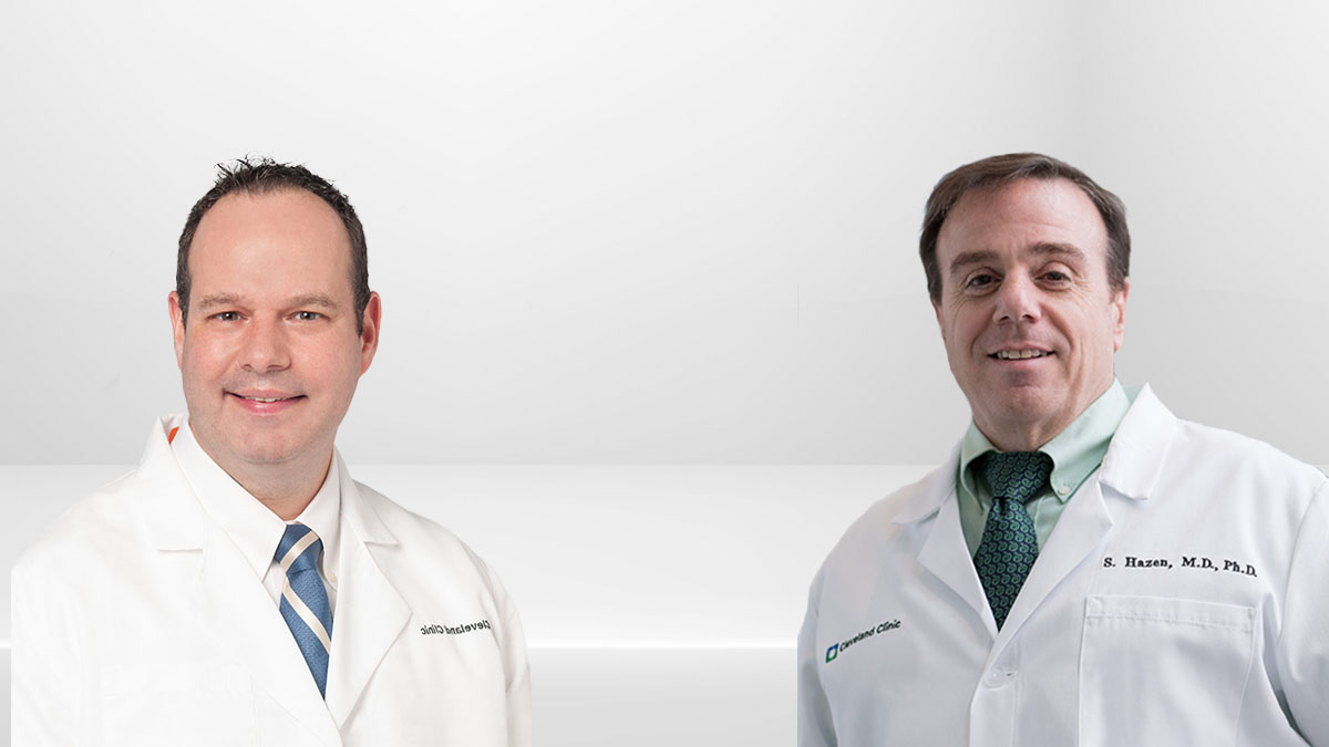 Stanley Hazen, MD, PhD, and Scott Cameron, MD, PhD